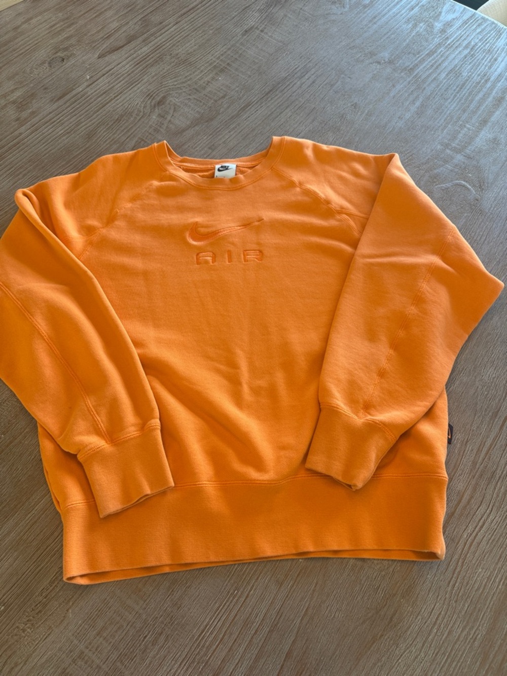 Nike Men's Crewneck Sweatshirt in Orange